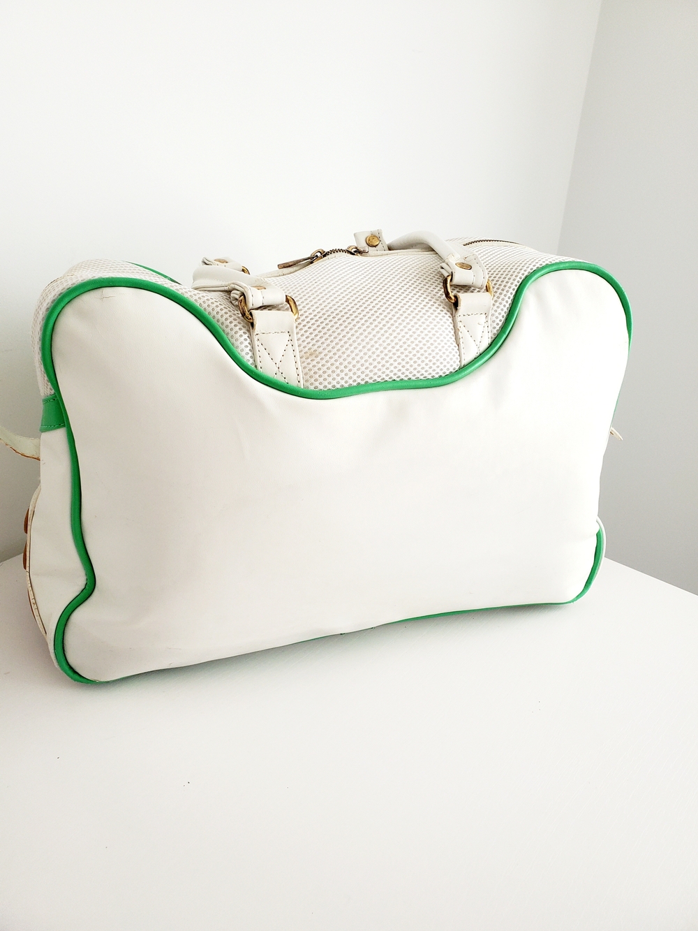 PUMA White & Green Women's Gym Bag - Picture 4 of 11